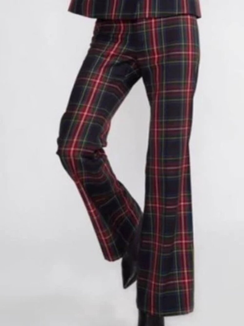 Cynthia Rowley Astor Plaid Pant. Size 2 Retail $395